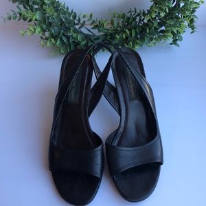 COPY - Etienne Aigner Leather Slingback Heels